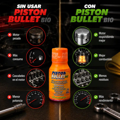 ADITIVO PISTON BULLET BIO X4 + ENVIO GRATIS