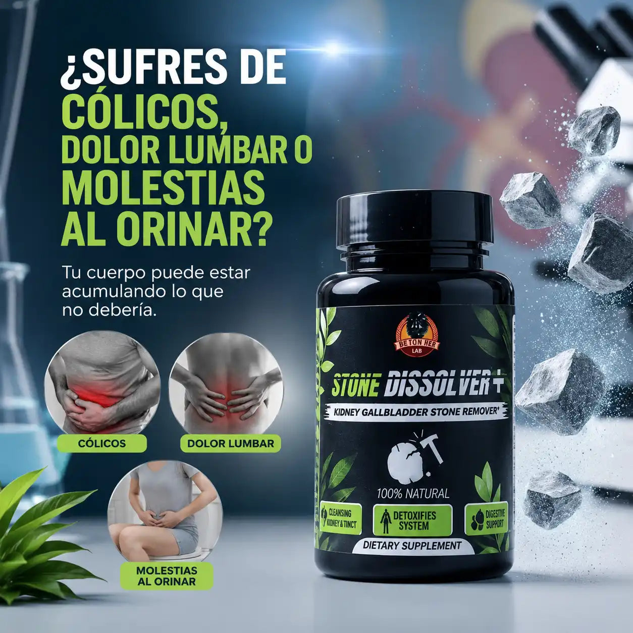 SUPLEMENTO RENAL STONE DISSOLVER
