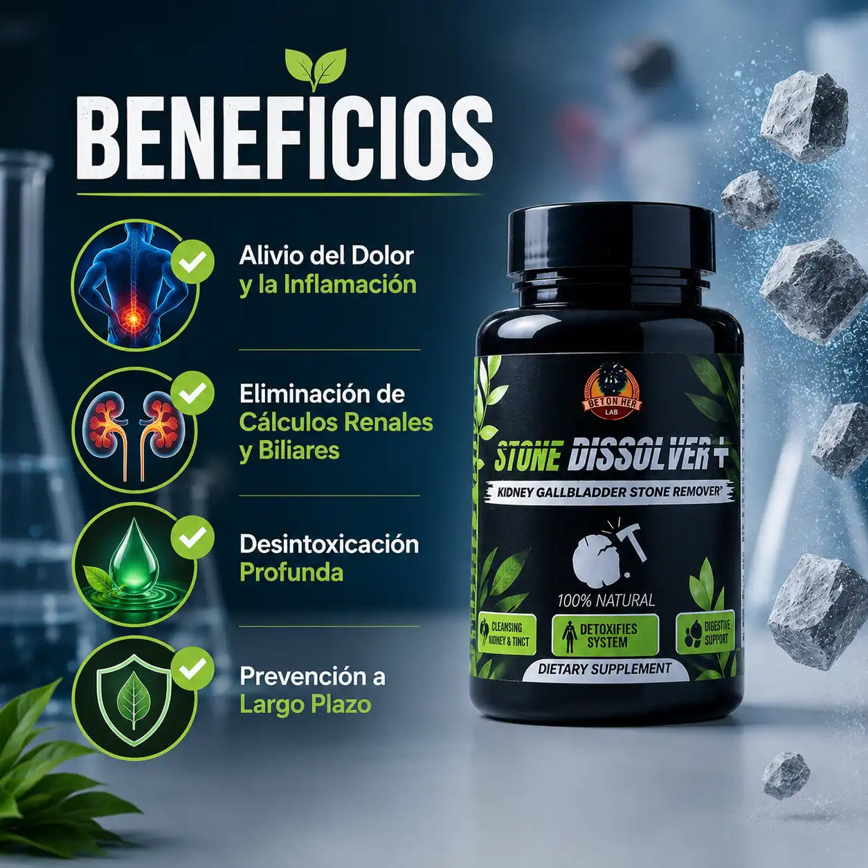 SUPLEMENTO RENAL STONE DISSOLVER